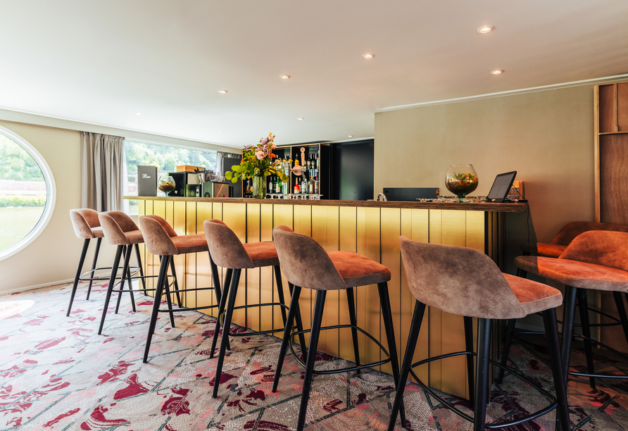Die Bar an Bord von MS ARKONA