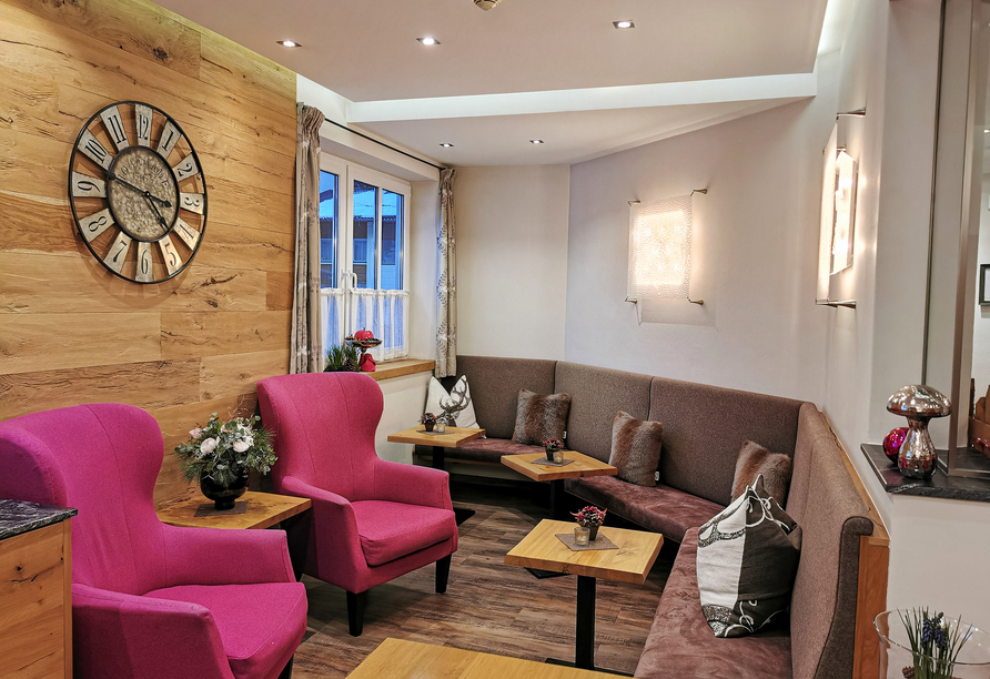 Erfrischende Getränke erwarten Sie in der Lounge-Bar des Hotels.