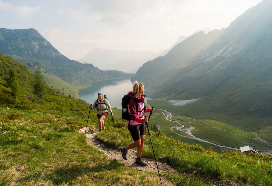 ...oder bei Wanderungen kennen.