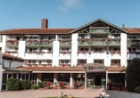 Außenansicht des DAS LUDWIG Sports Resorts