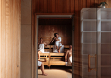 Genießen Sie die wohltuende Wärme der Sauna des DAS LUDWIG Sports Resorts
