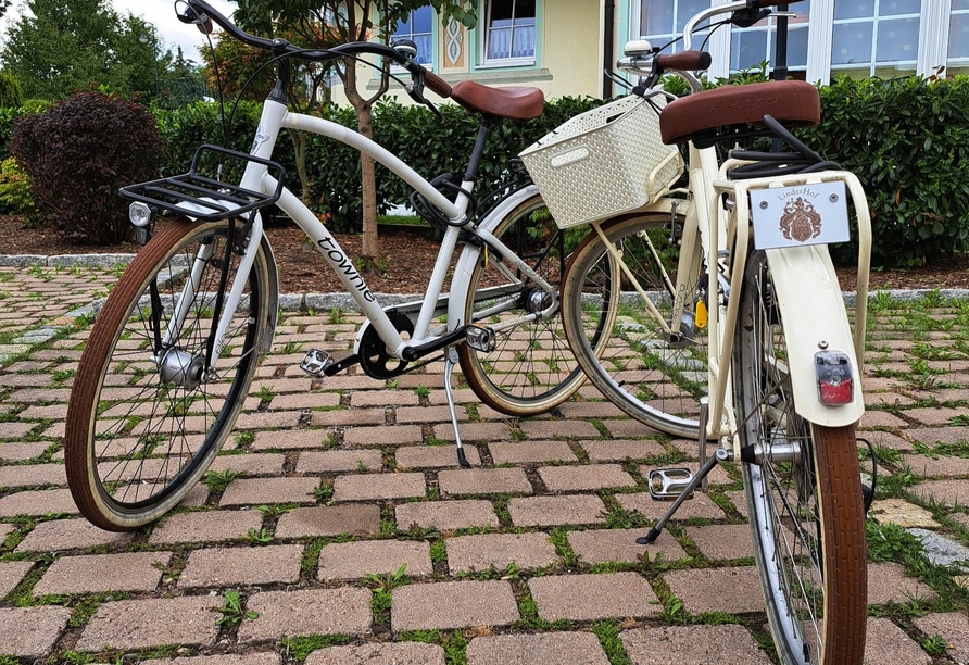Im Hotel können Sie sich ein Fahrrad ausleihen und damit die nähere Umgebung entdecken.