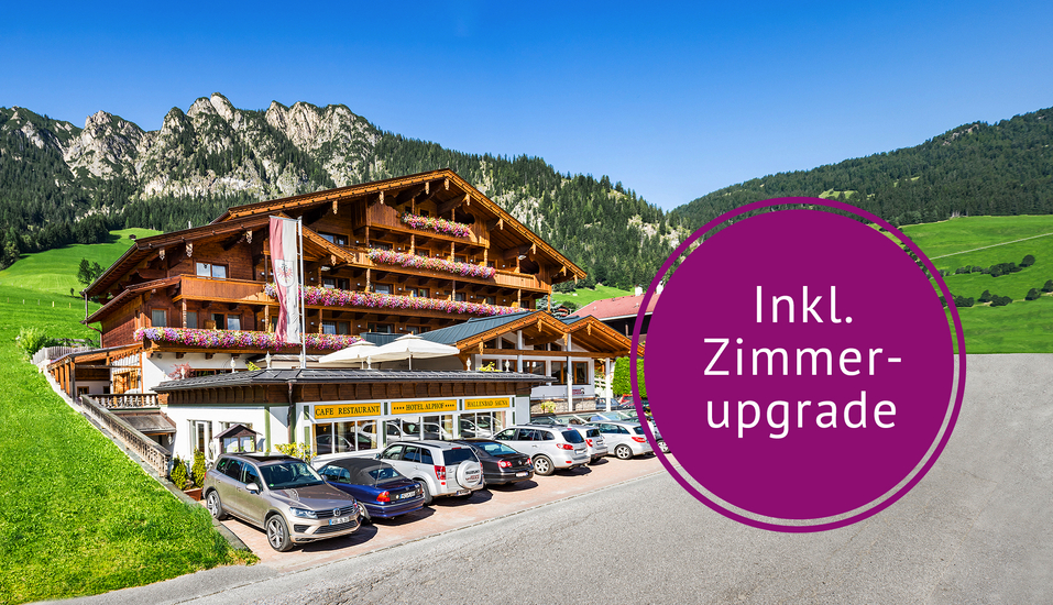 Herzlich willkommen im schönen Hotel Alphof in Alpbach, Tirol.