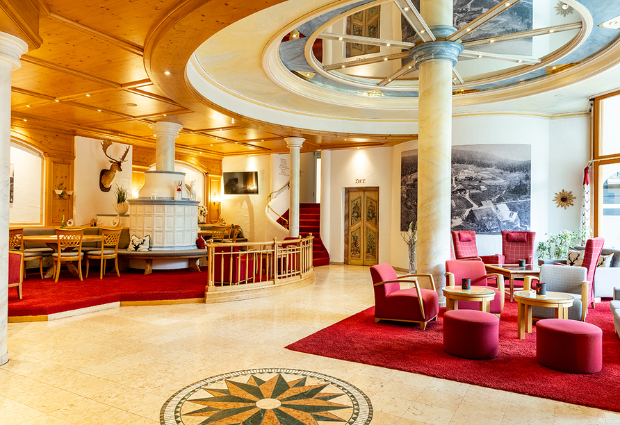 Lobby im Naturparkhotel Adler St. Roman