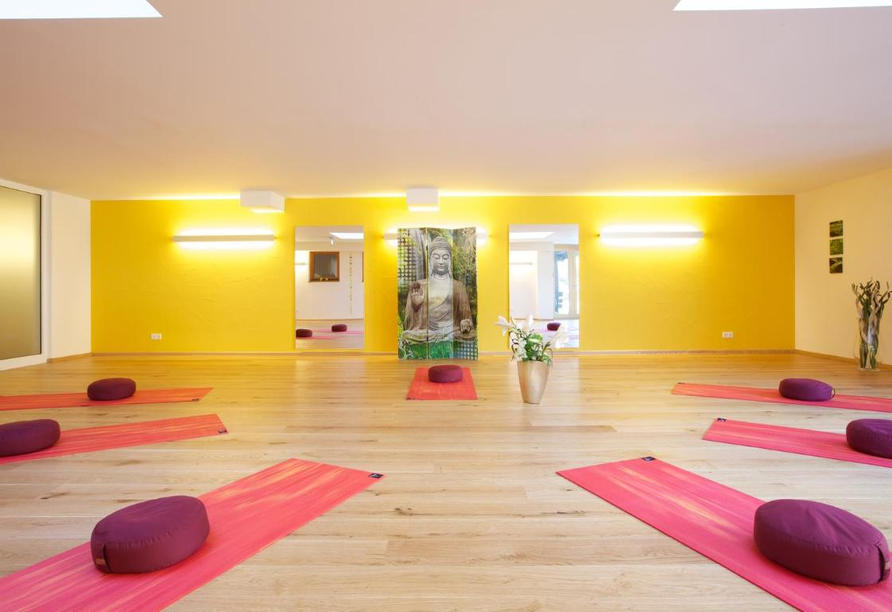 Yogaraum im Naturparkhotel Adler St. Roman