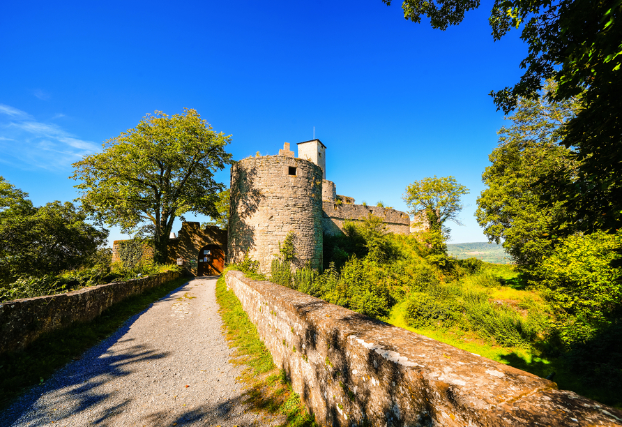 Entdecken Sie die historische Trimburg bei Elfershausen