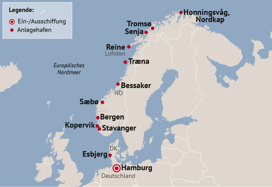Ihre Reiseroute am 28.05. und 25.06.27
