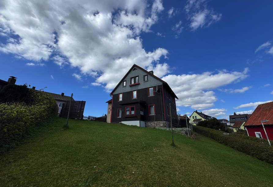 Außenansicht vom Haus Moos & Morgenrot in St. Andreasberg