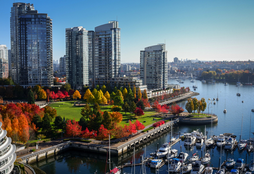 Den krönenden Abschluss Ihrer Reise verbringen Sie in Vancouver.
