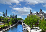 Freuen Sie sich auch auf eine Stadtrundfahrt in Ottawa.