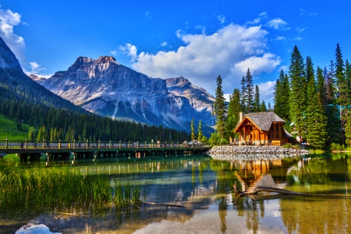 Während Ihrer Reise besuchen Sie den Yoho National Park.