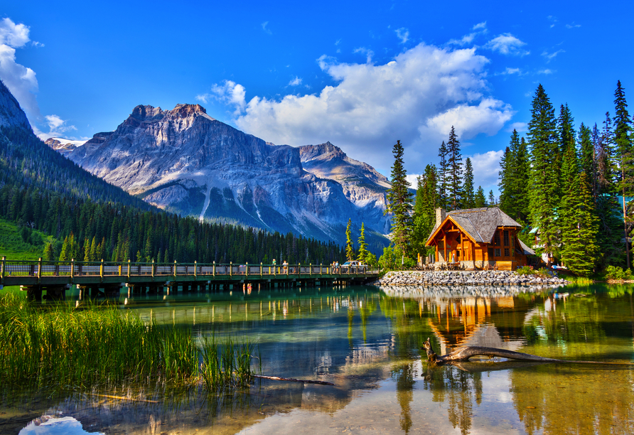 Während Ihrer Reise besuchen Sie den Yoho National Park.