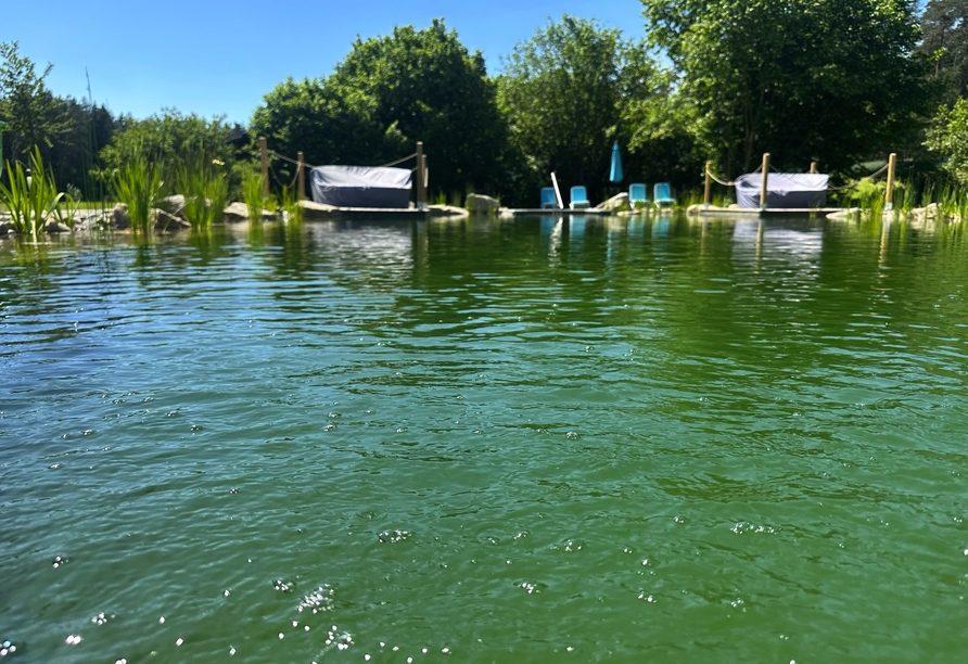 Naturmomente am idyllischen Naturbad