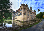Entdecken Sie das historische Wasserschloss Mitwitz.