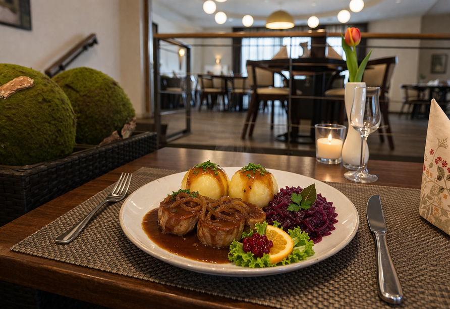 Kulinarische Genussmomente im Hotelrestaurant