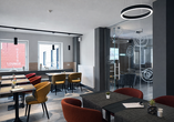 Gemütliche Stunden in der Café- und Bistro-Lounge