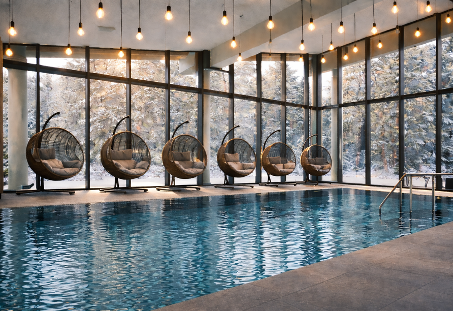 Erholung im hoteleigenen Hallenbad