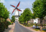 Blick auf die königliche Windmühle 