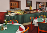 Freuen Sie sich auf vielfältige Genussmomente am Buffet.