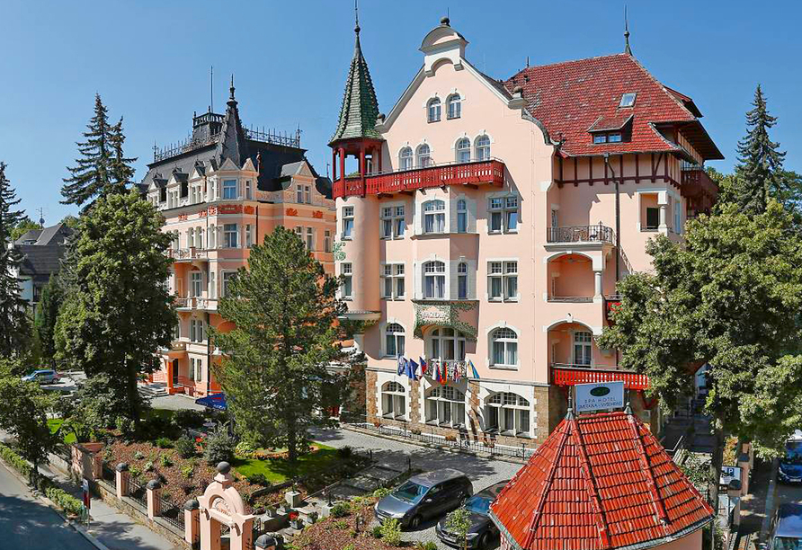 Herzlich willkommen in der Villa Smetana in Karlovy Vary!