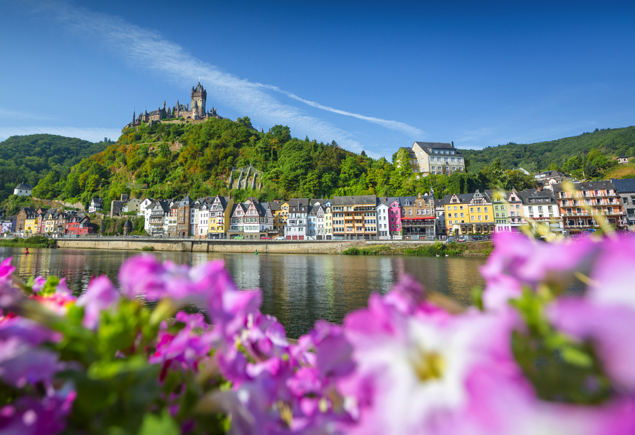 Entdecken Sie das malerische Moselstädtchen Cochem.