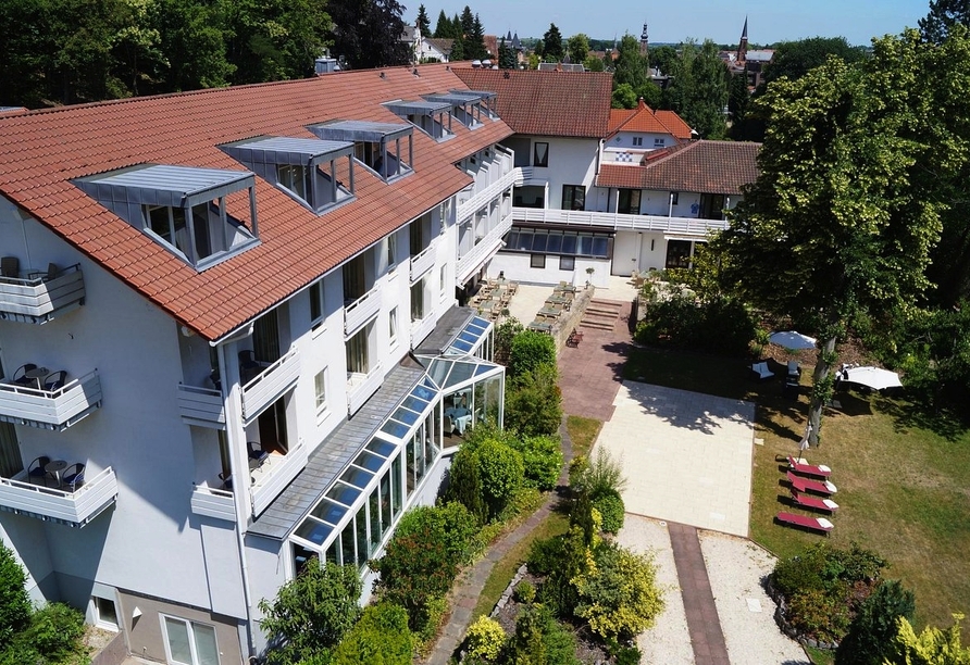 Außenansicht vom Hotel Kurparkblick