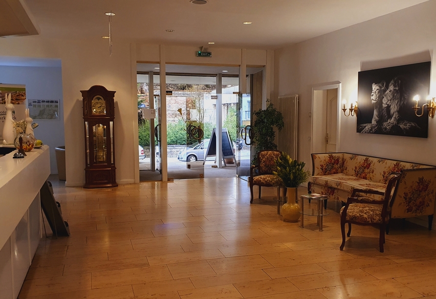 Lobby vom Hotel Kurparkblick