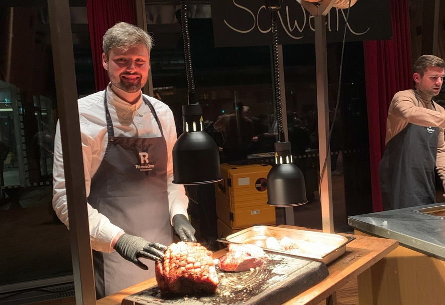 Frische Speisen, guter Service und ein unvergesslicher Start ins neue Jahr!