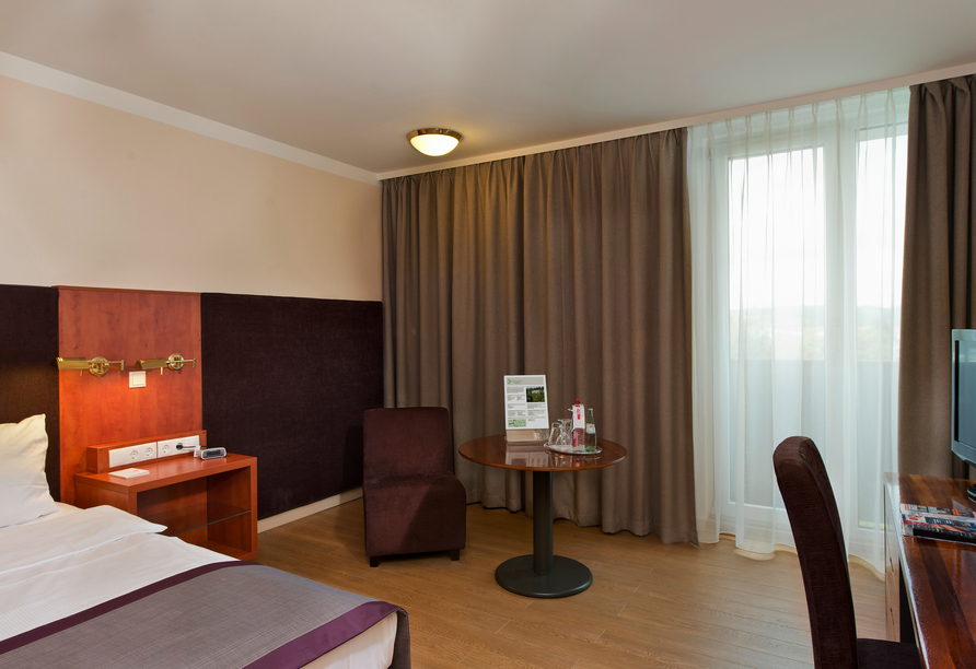 Beispiel eines Einzelzimmers Standard im Wyndham Garden Kassel