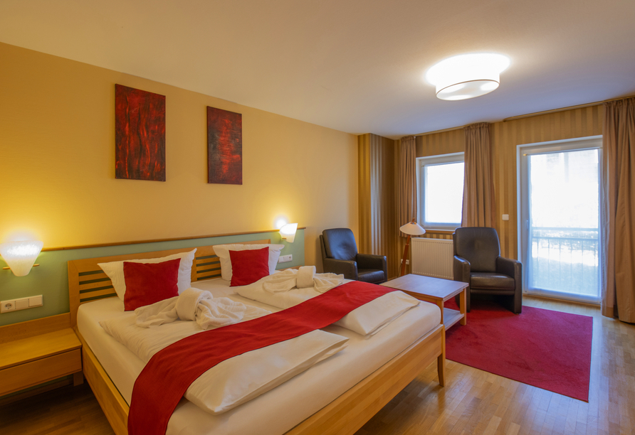 Beispielbild eines Doppelzimmer Privatsauna