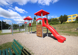 Der Spielplatz des Panorama Ferien Hotels Harz