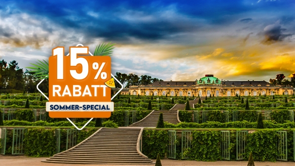 Das Schloss Sanssouci ist ein wahres Highlight in Potsdam – erleben Sie es selbst!