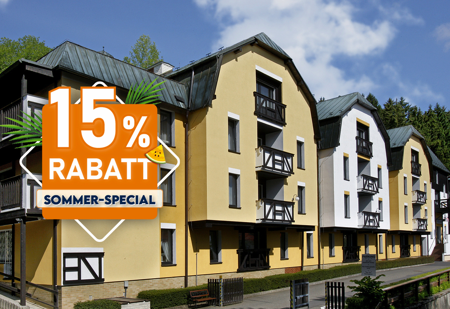 Das Spa Hotel Devin in Marienbad heißt Sie herzlich willkommen!