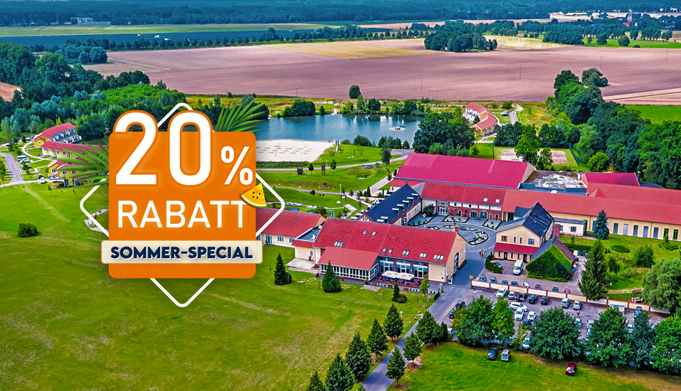 Außenansicht des Sport- & Vital-Resorts Neuer Hennings Hof in Perleberg