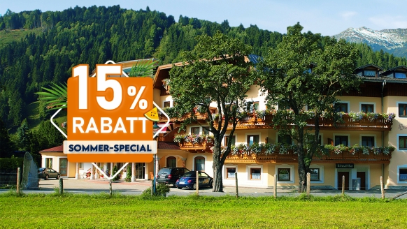 Ihr Hotel Ferienwelt Kristall in Rauris im Sommer