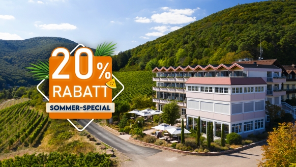 Außenansicht vom Arens Hotel 327m NN