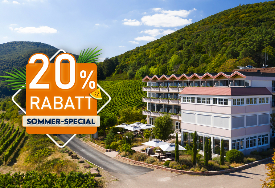 Außenansicht vom Arens Hotel 327m NN