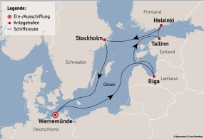 Ihre Reiseroute