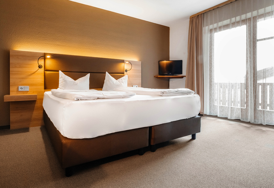 Beispiel vom Doppelzimmer im Landhotel Rosenberger