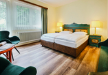 Beispiel eines Doppelzimmers im Sauerland Alpin Hotel
