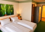 Beispiel eines Doppelzimmers des Best Western Hotels Spreewald
