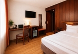 Beispiel eines Einzelzimmers im Best Western Hotel Heide