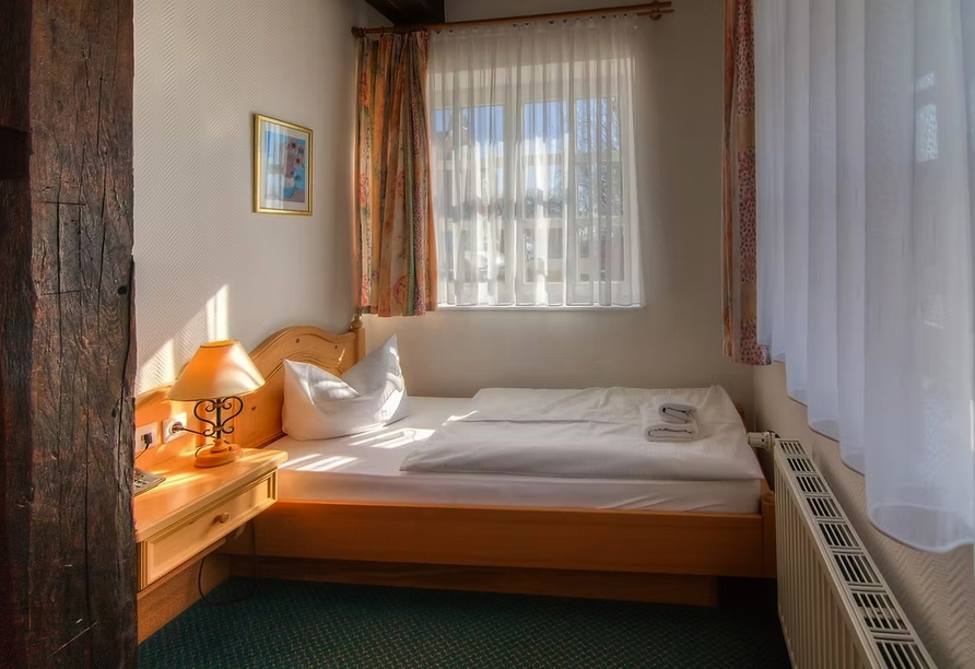 Beispiel für ein Einzelzimmer