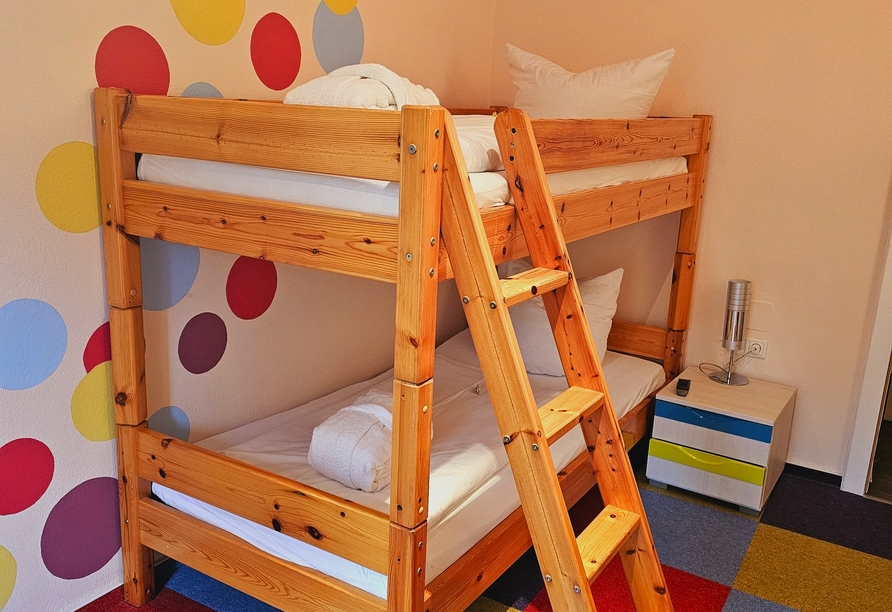 Beispiel eines Familienzimmers Komfort