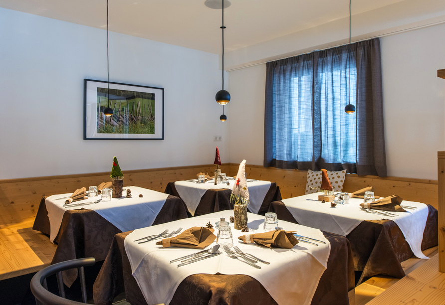 Restaurant im Berghotel Alpenrast
