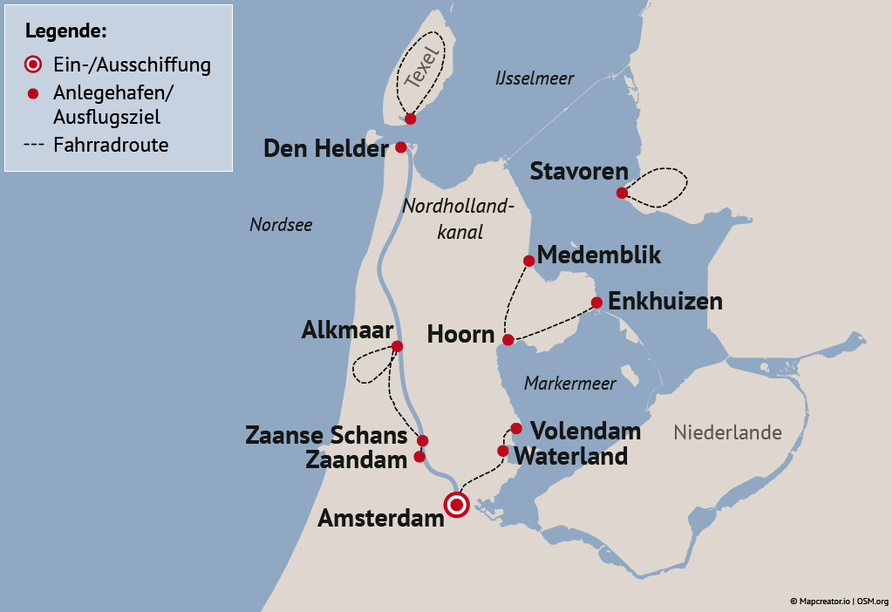 Ihre Reiseroute 2027