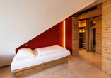 Beispiel für ein Doppelzimmer mit Zustellbett