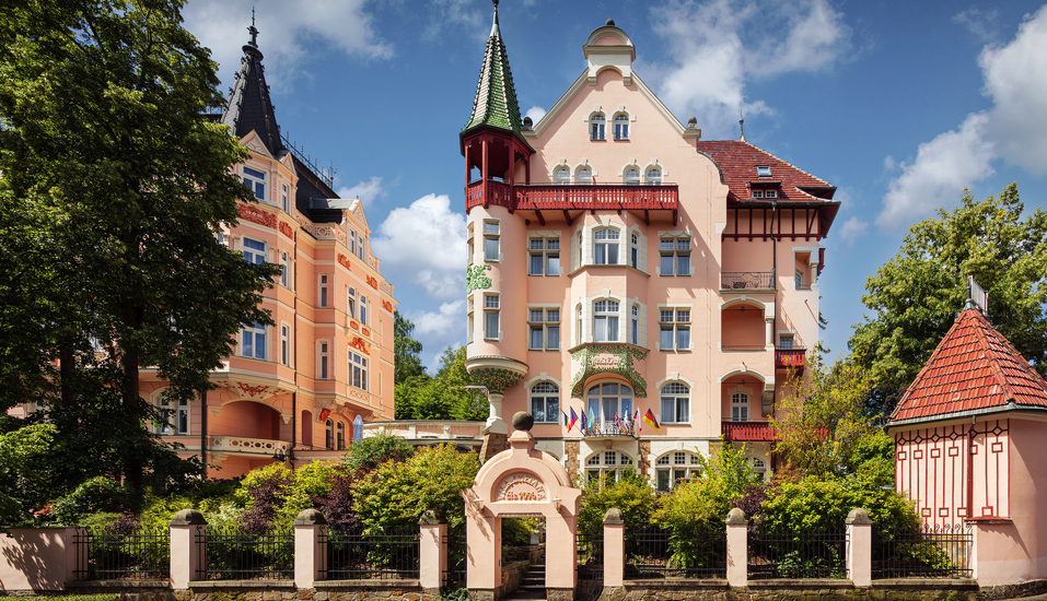 Herzlich willkommen in der Villa Smetana in Karlsbad.
