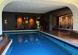 Das Hallenbad im Parkhotel Luise