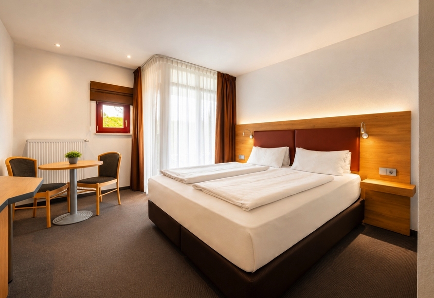 Beispiel für ein Doppelzimmer und Doppelzimmer 
